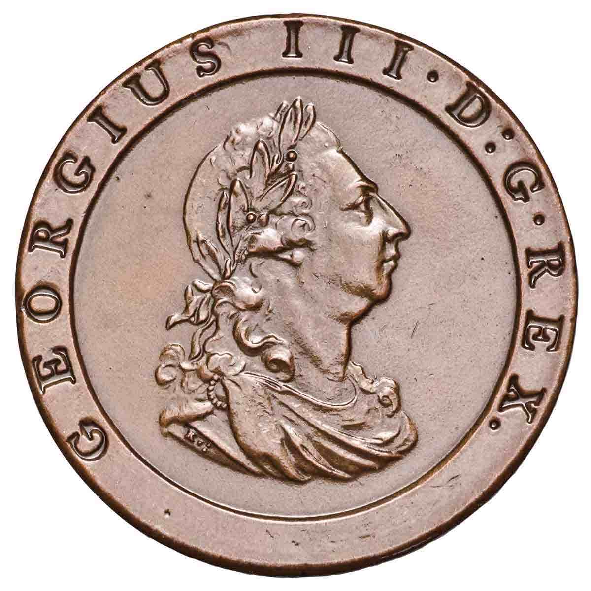 1797 Cartwheel Penny Replica - Image 2