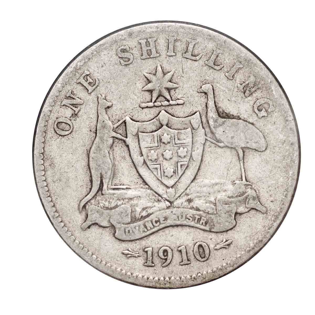 Australia Edward VII 1910 Good-Very Good Silver 4-Coin Set - Image 2