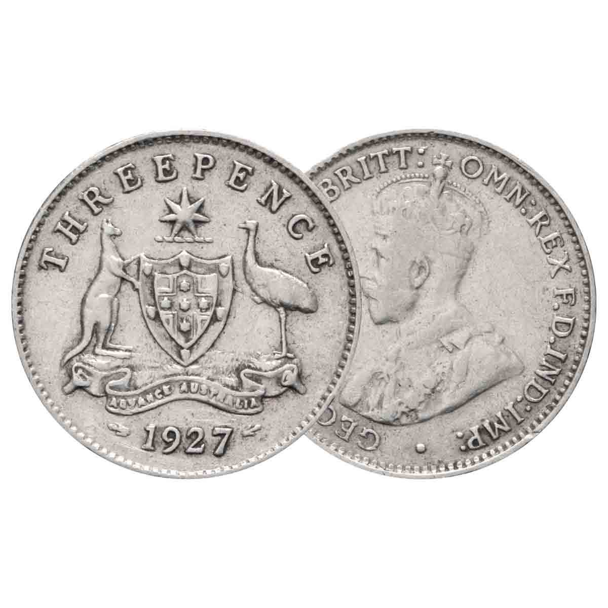 Australia George V 1911-36 Very Good-Fine 6-Coin Set - Image 3
