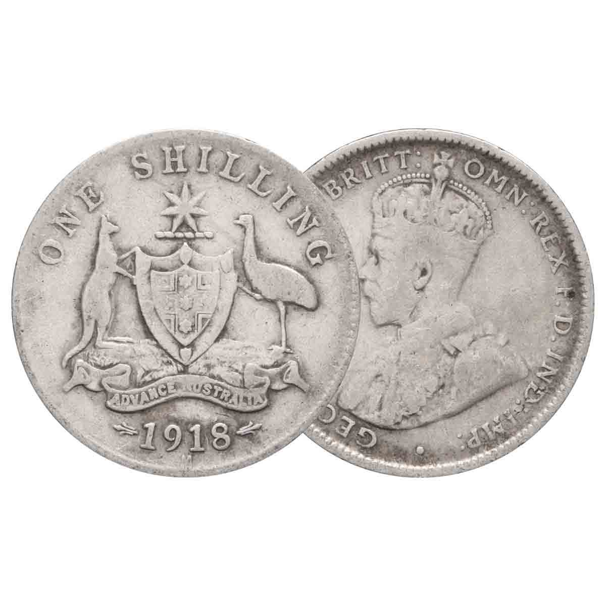 Australia George V 1911-36 Very Good-Fine 6-Coin Set - Image 7