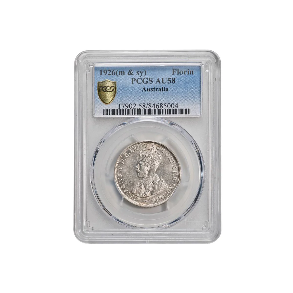 1926 Florin PCGS AU58