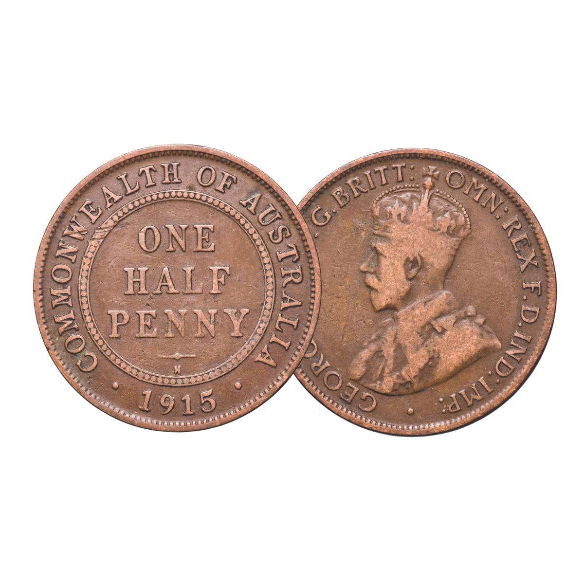 1915H Halfpenny Good-Very Good