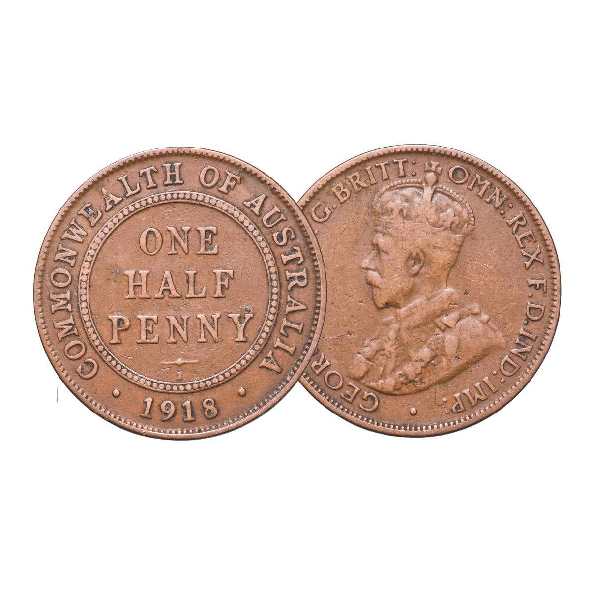 1918I Halfpenny Good-Very Good