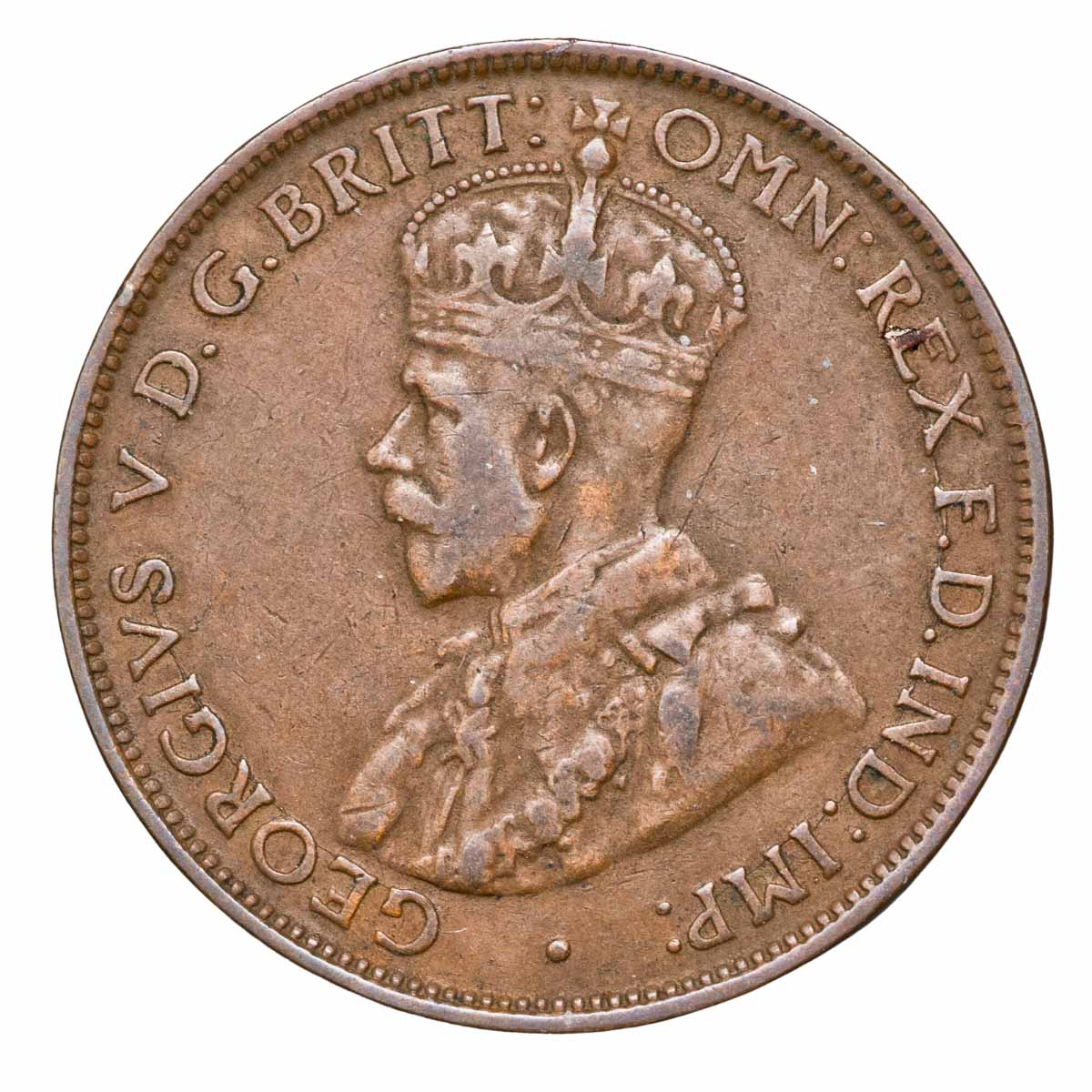 1923 Halfpenny about Fine - Image 2