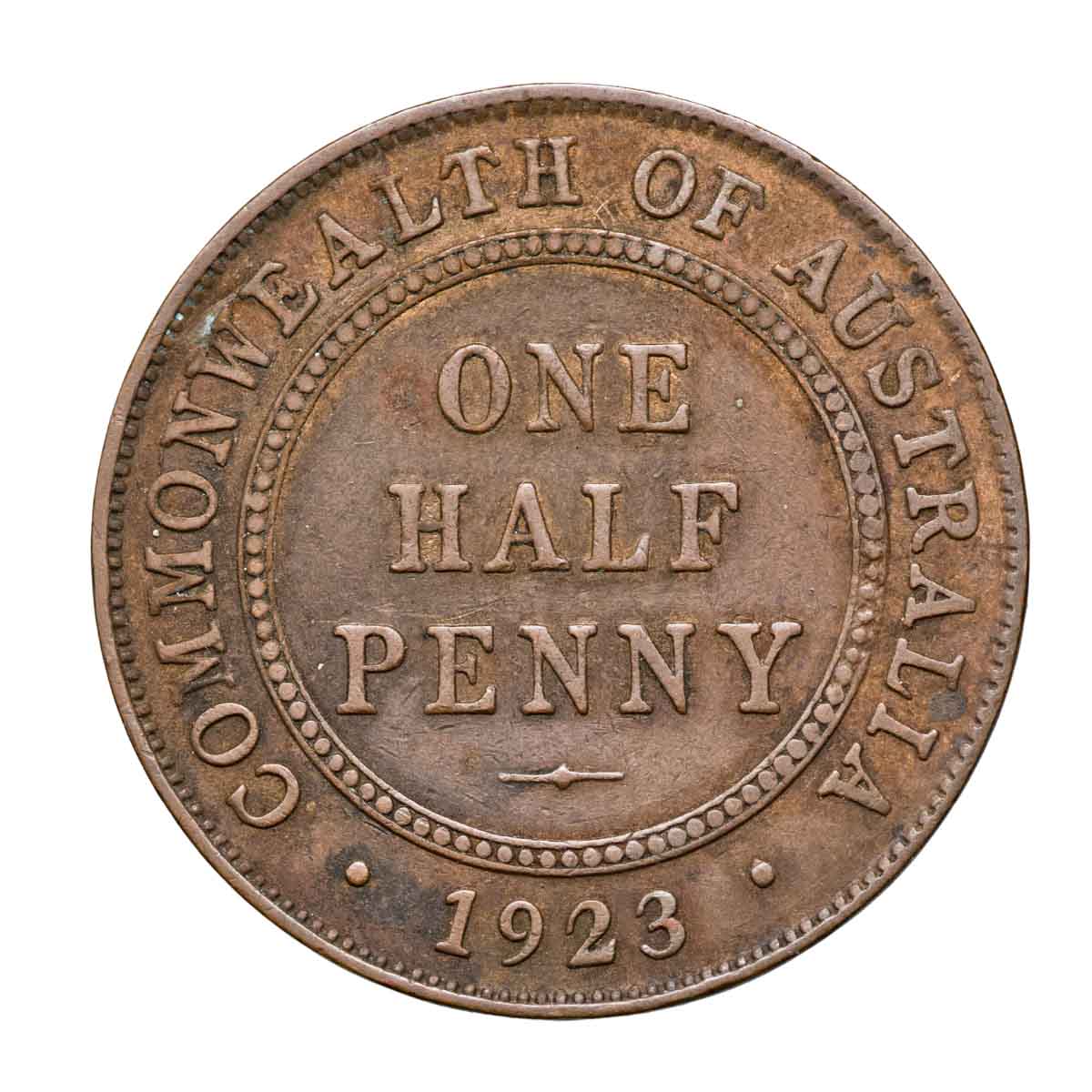 1923 Halfpenny about Very Fine - Image 2