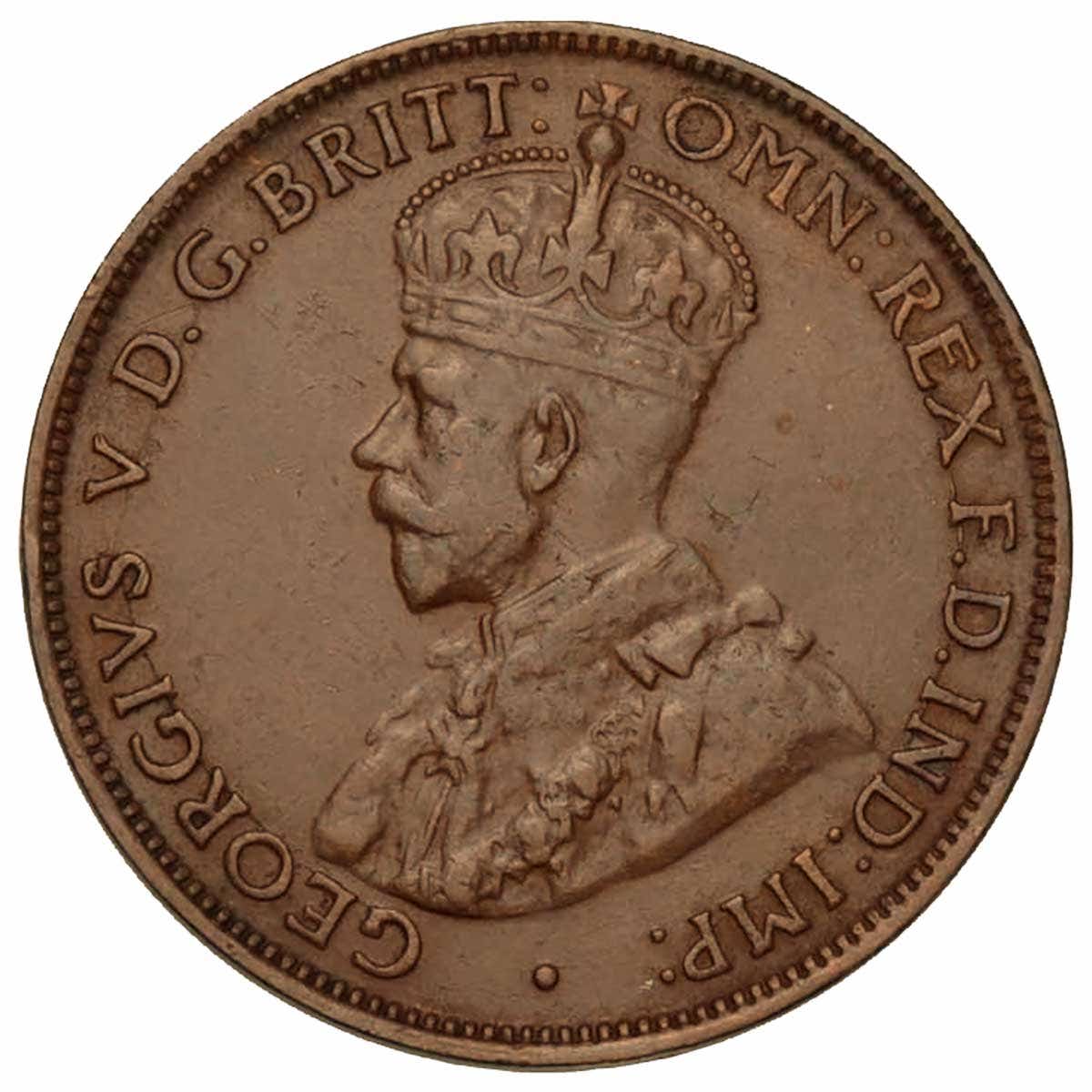 1923 Halfpenny Very Fine - Image 2