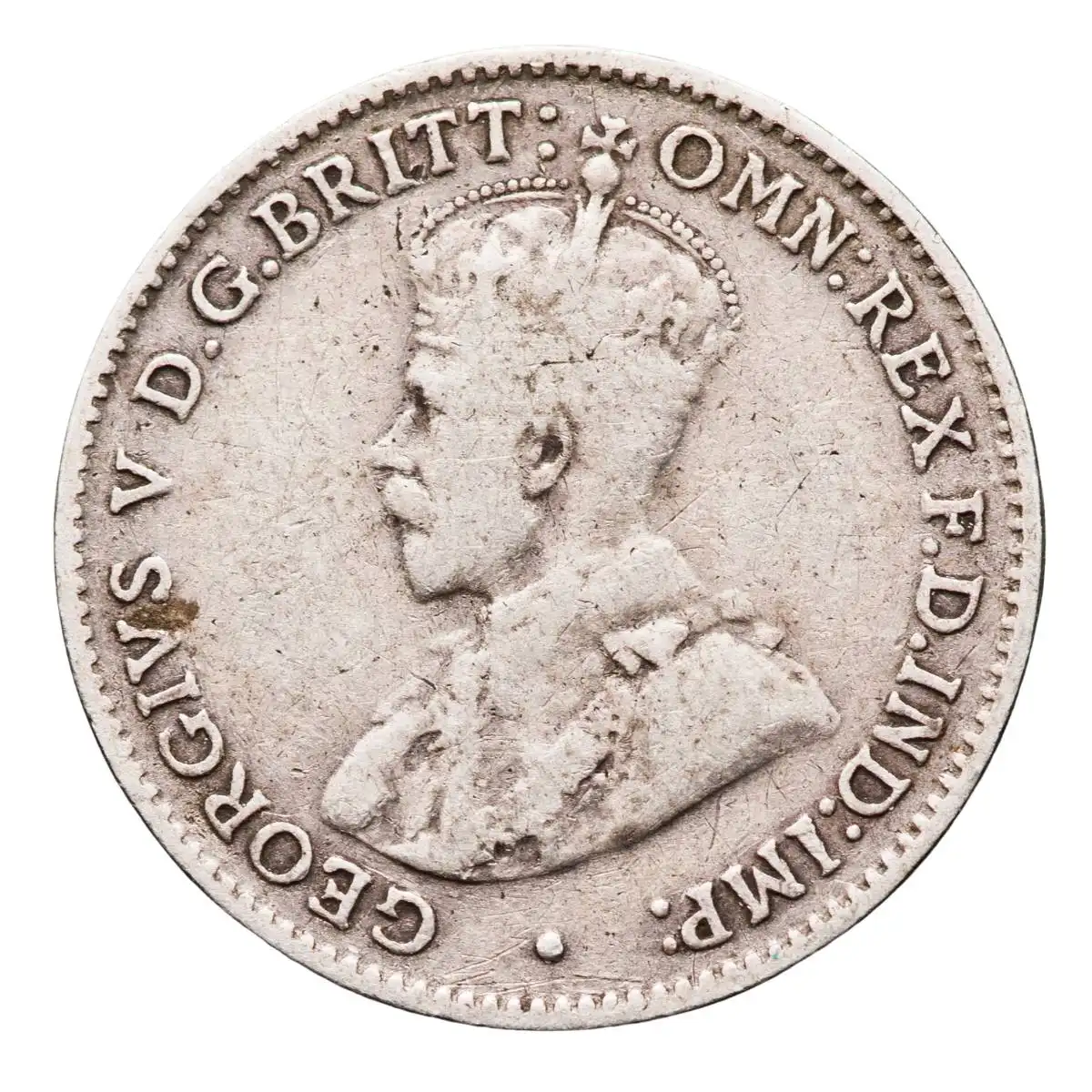 1923 Threepence Very Good-Fine - Image 2