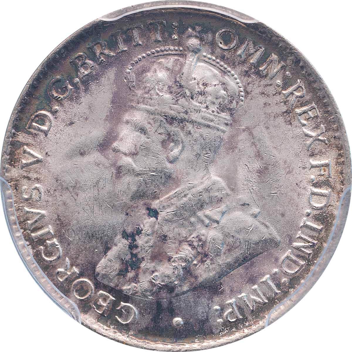 1927 Threepence PCGS MS64 (Choice Uncirculated) - Image 3