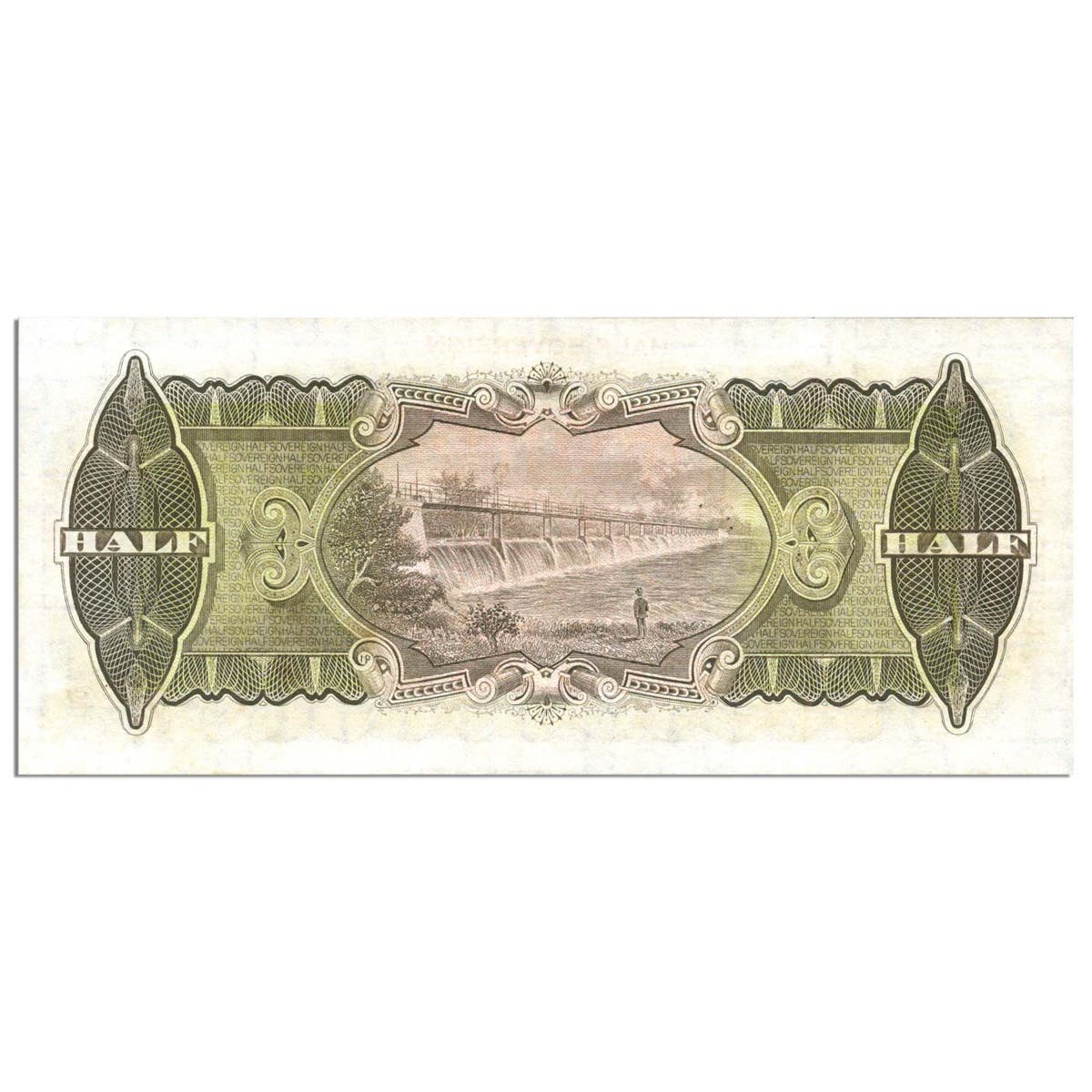 1928 10/- R7 Riddle/Heathershaw Uncirculated - Image 2