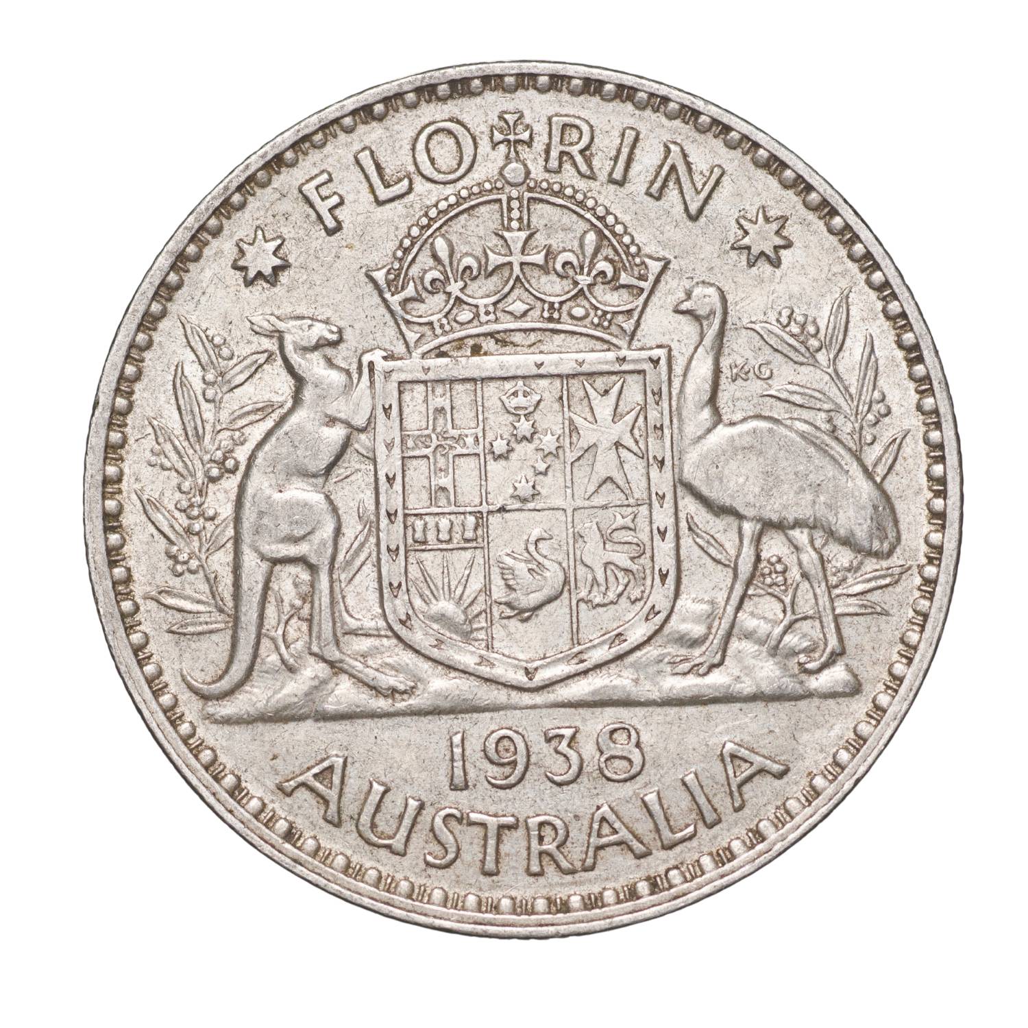 Australia 1938 Florin Uncirculated