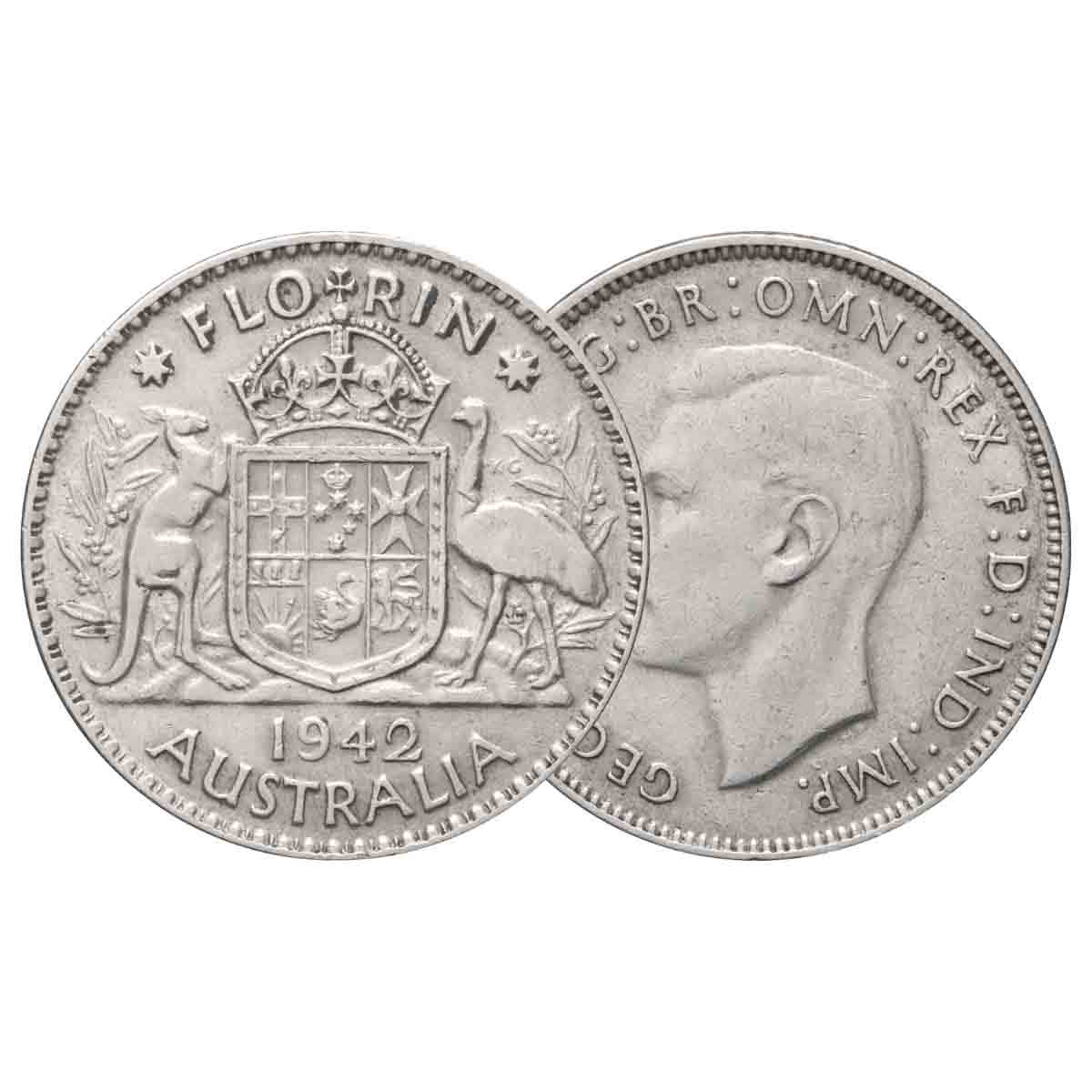 Australia George VI 1938-52 Fine-Very Fine 6-Coin Set - Image 5