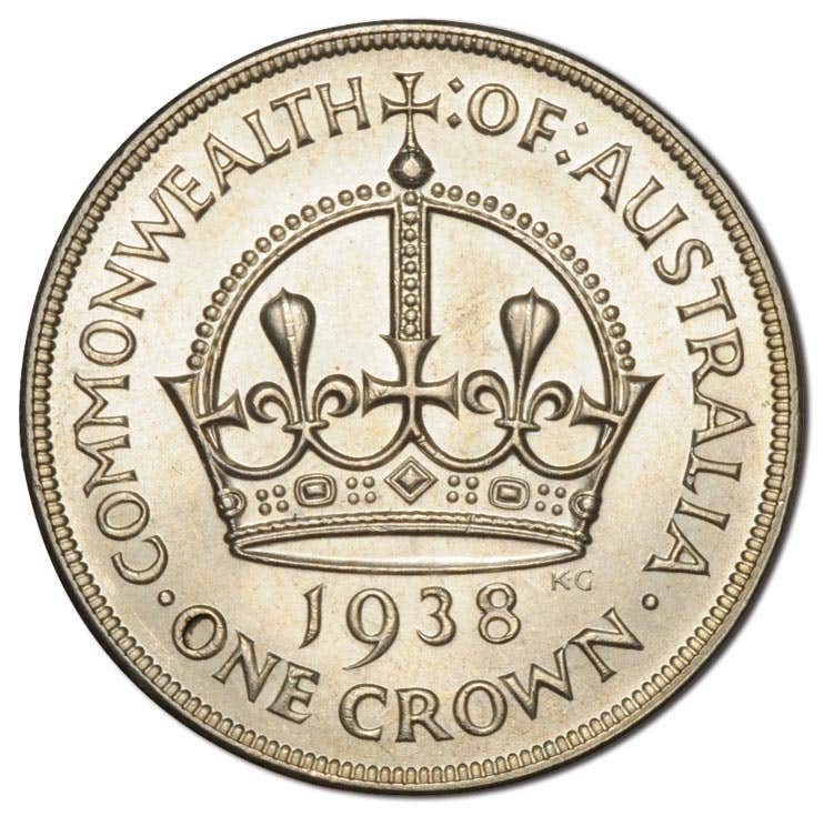 1938 Crown about Uncirculated - Image 3
