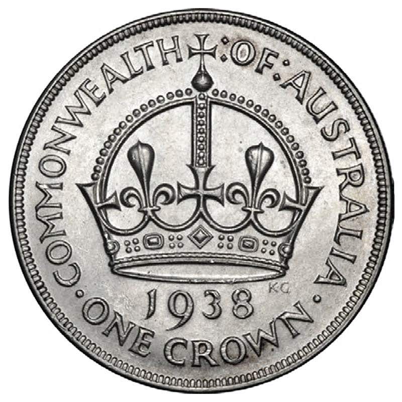 1938 Crown Extremely Fine - Image 3