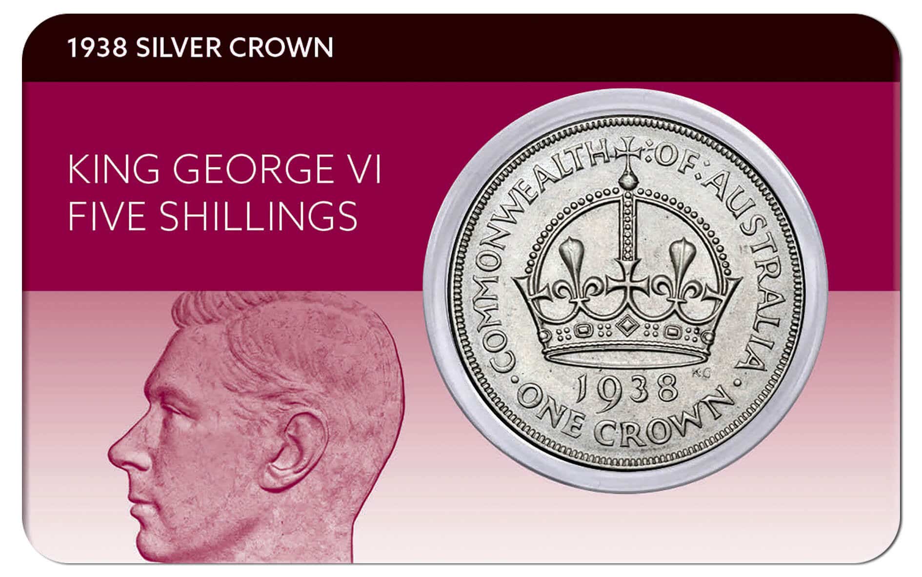 1938 Crown Very Fine Coin Pack - Image 3