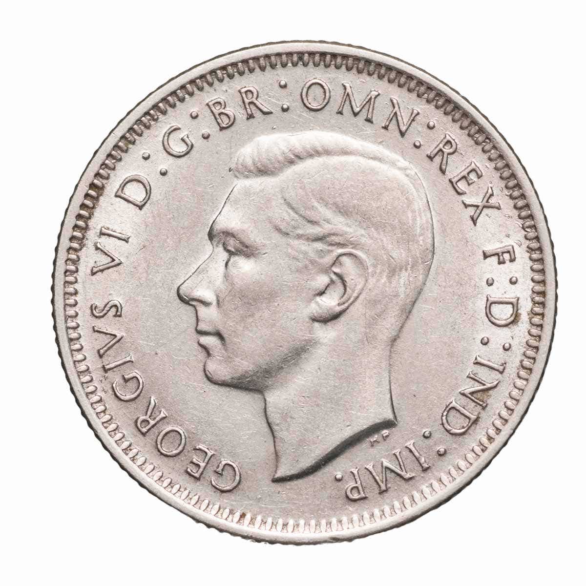 1939 Shilling about Uncirculated - Image 2
