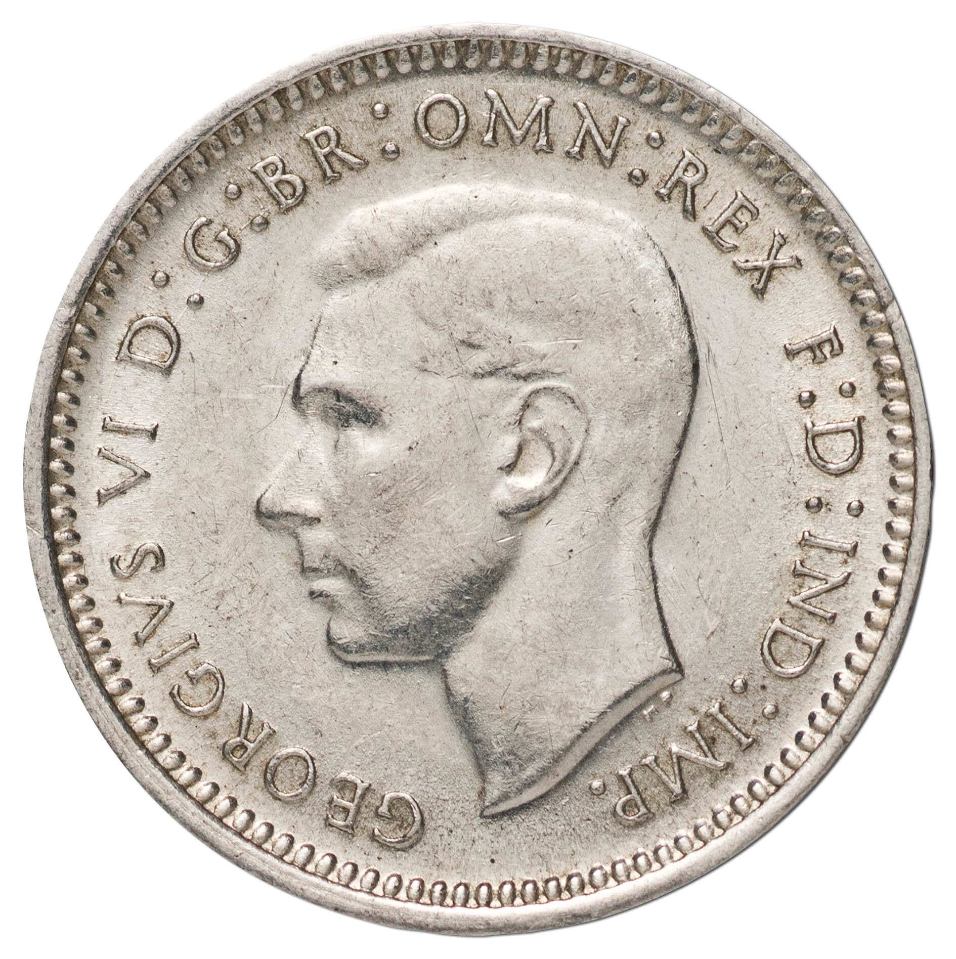 1939 Threepence about Uncirculated - Image 2