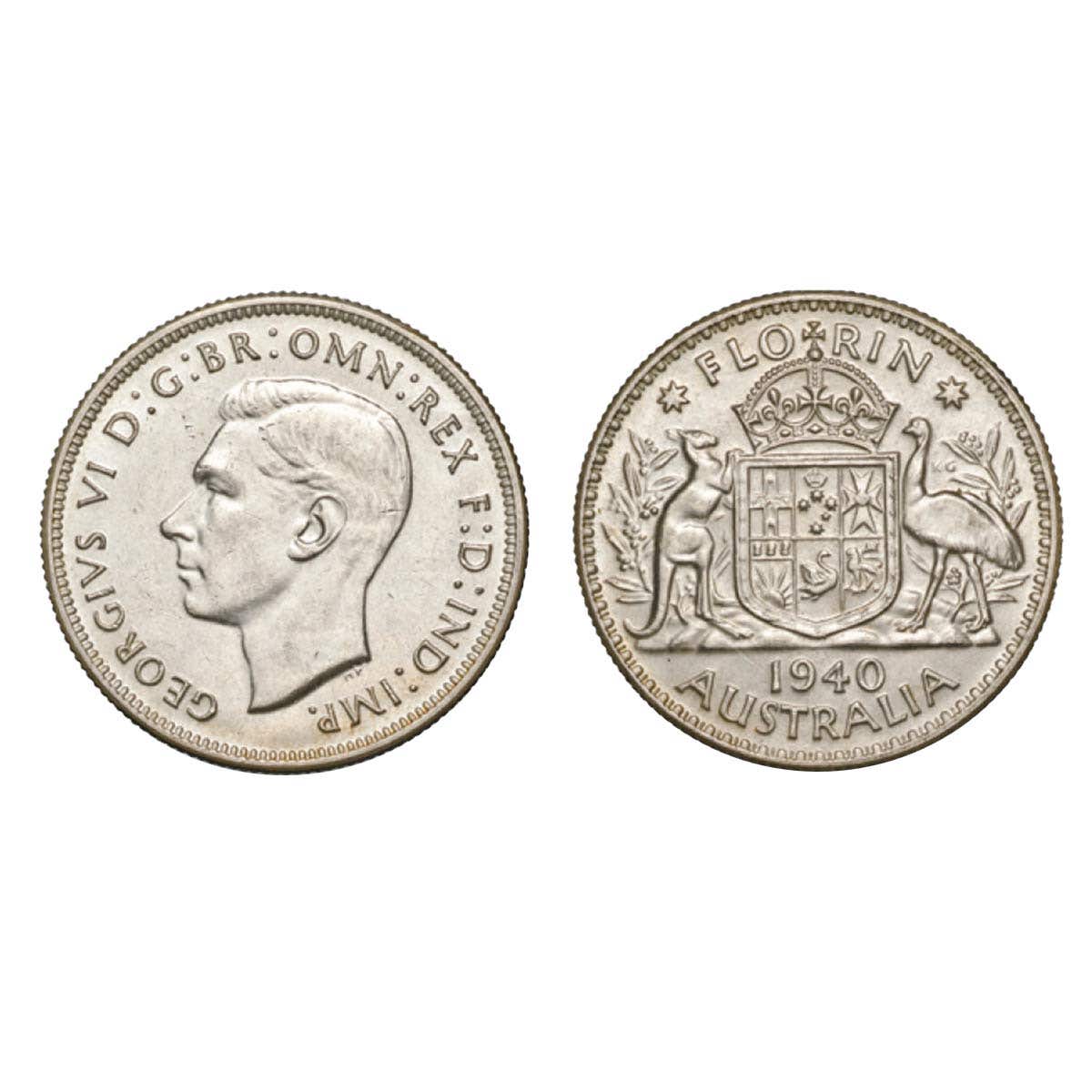 1940 Florin about Uncirculated - Image 3