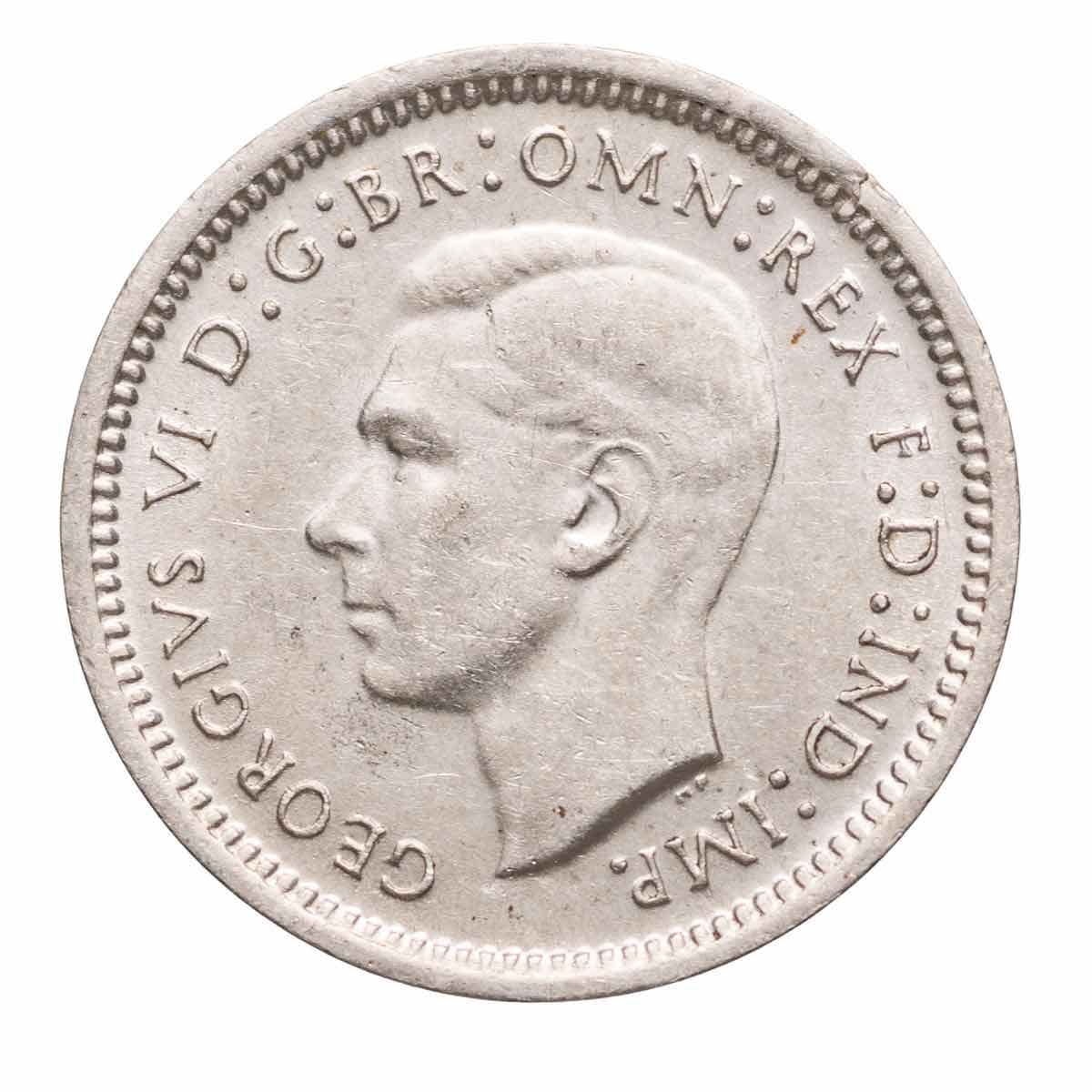 1941 Threepence about Uncirculated - Image 2