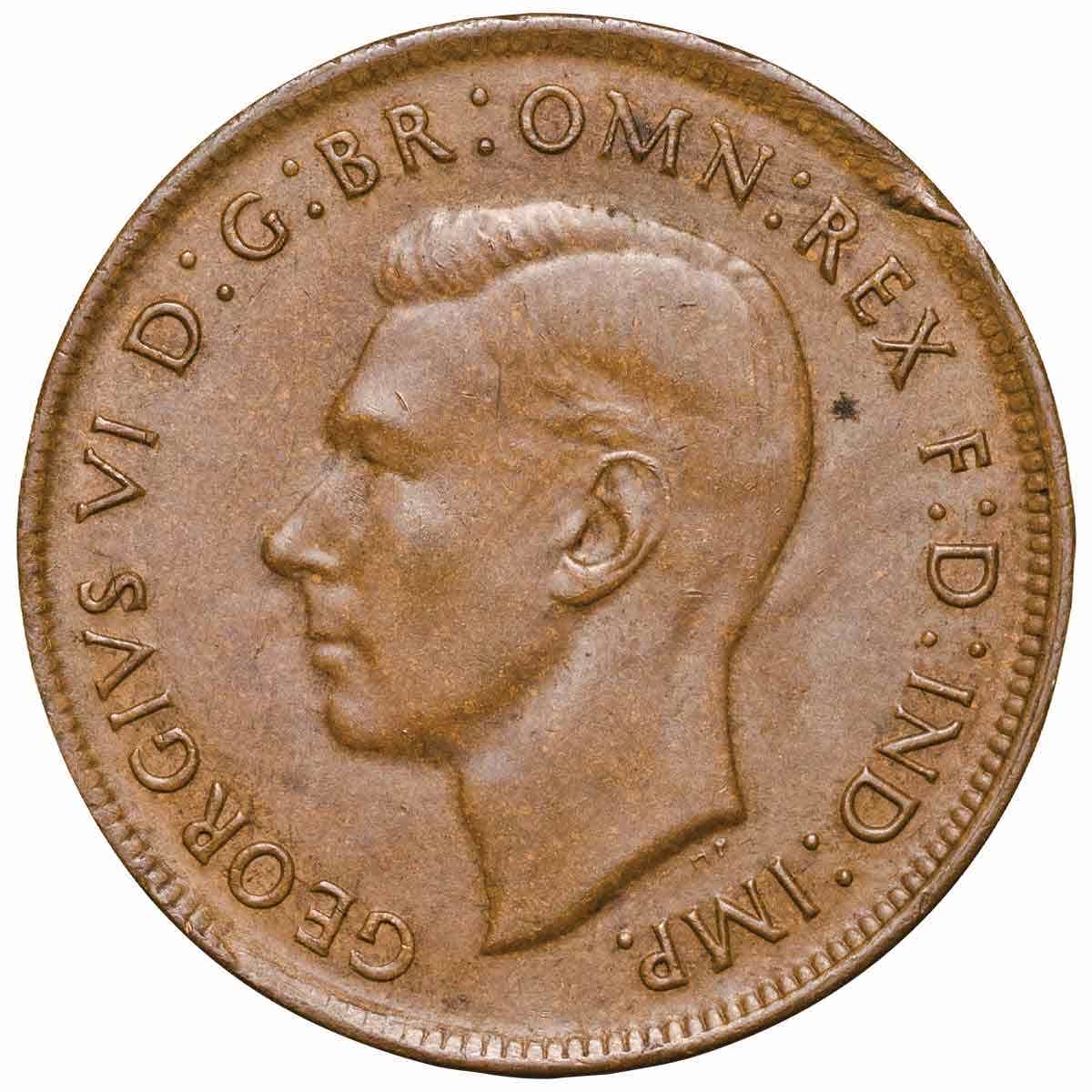 1944 & 1944Y Penny Pair Very Fine - Image 3