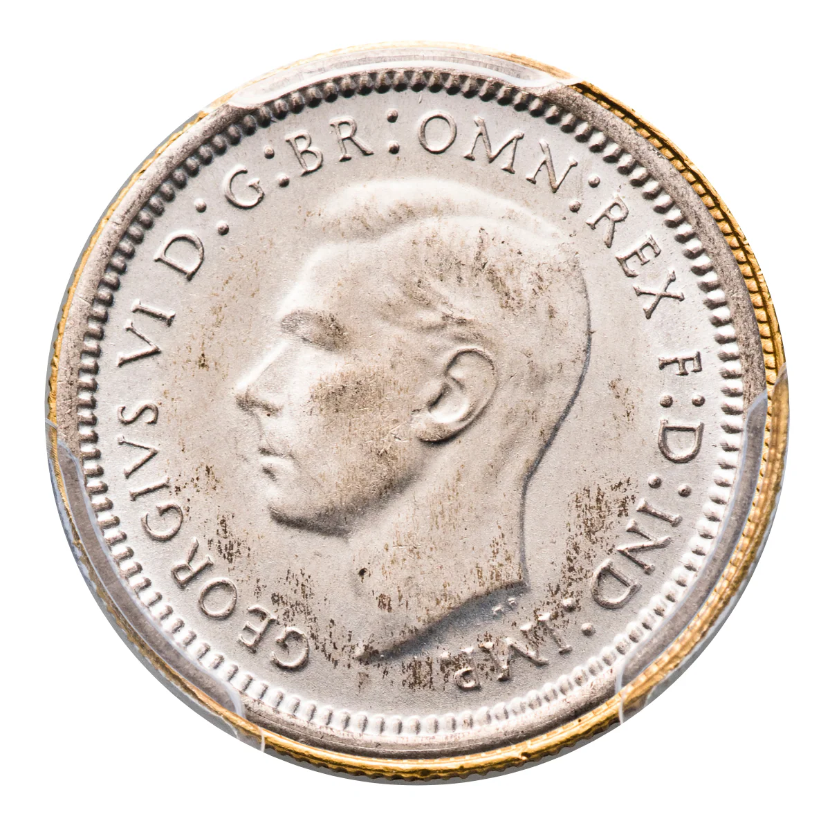 Australia 1947 Threepence PCGS MS65 (Gem Uncirculated) - Image 3