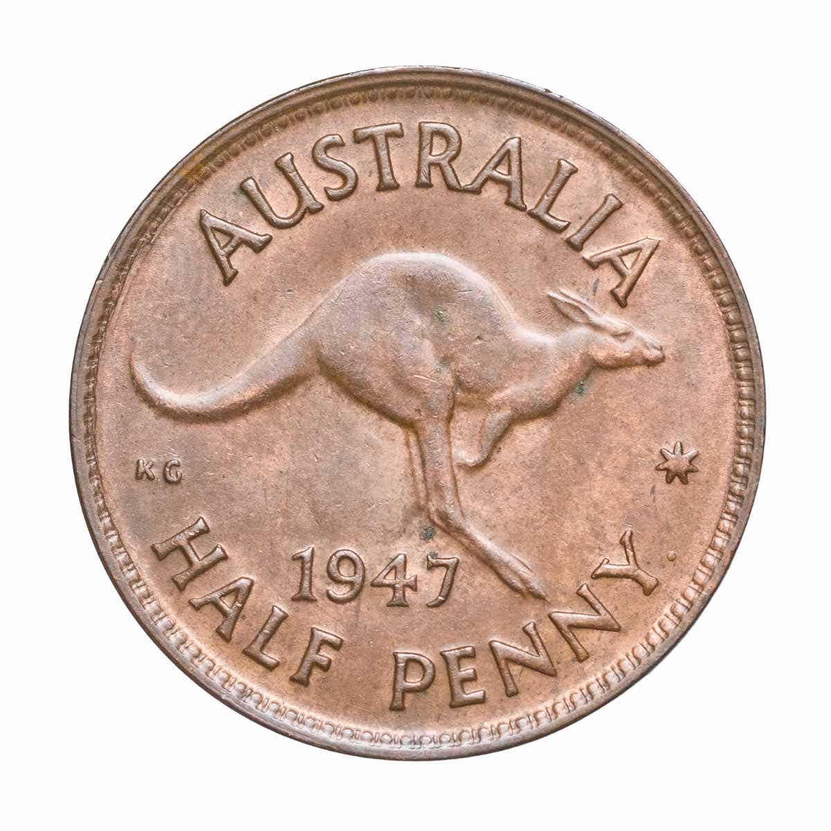 1950Y Halfpenny Uncirculated