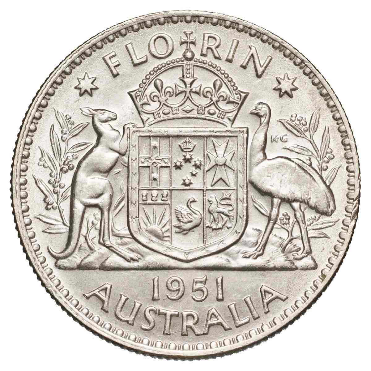 1951 Florin Uncirculated - Image 3