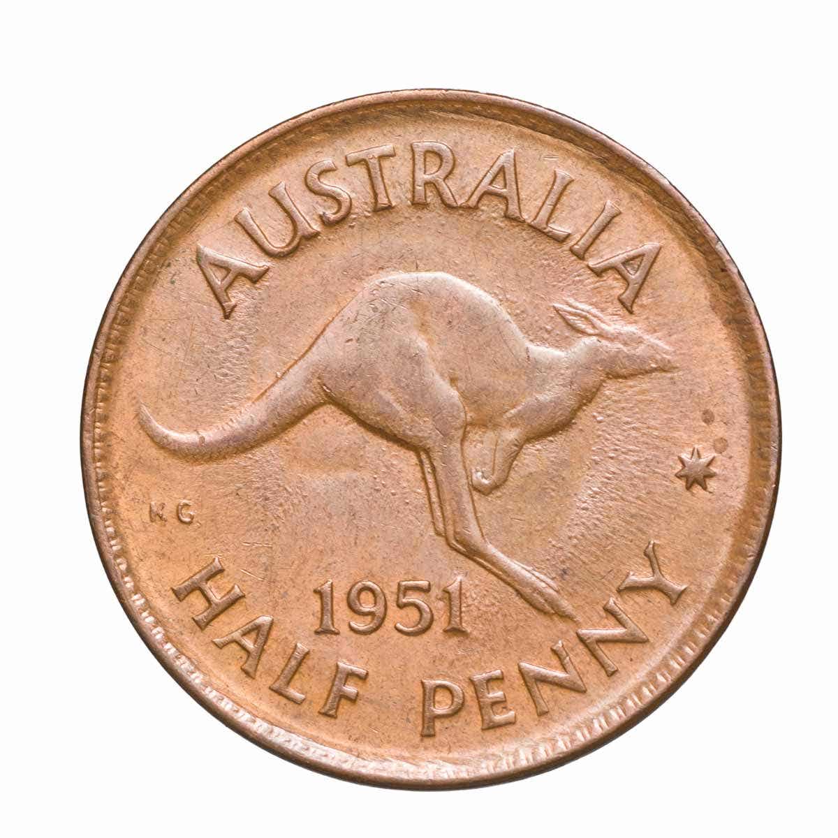 1951 Halfpenny Uncirculated