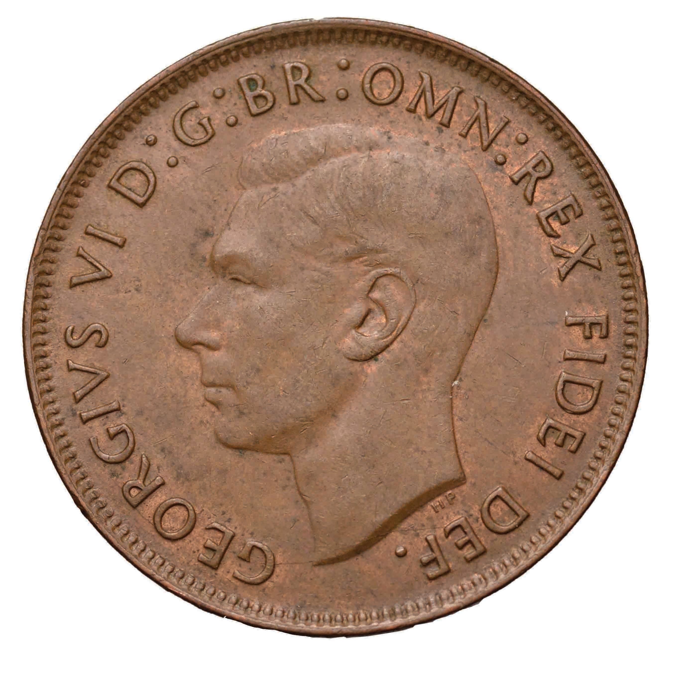 1952 Penny Double Date & Standard Pair Fine-Very Fine - Image 3