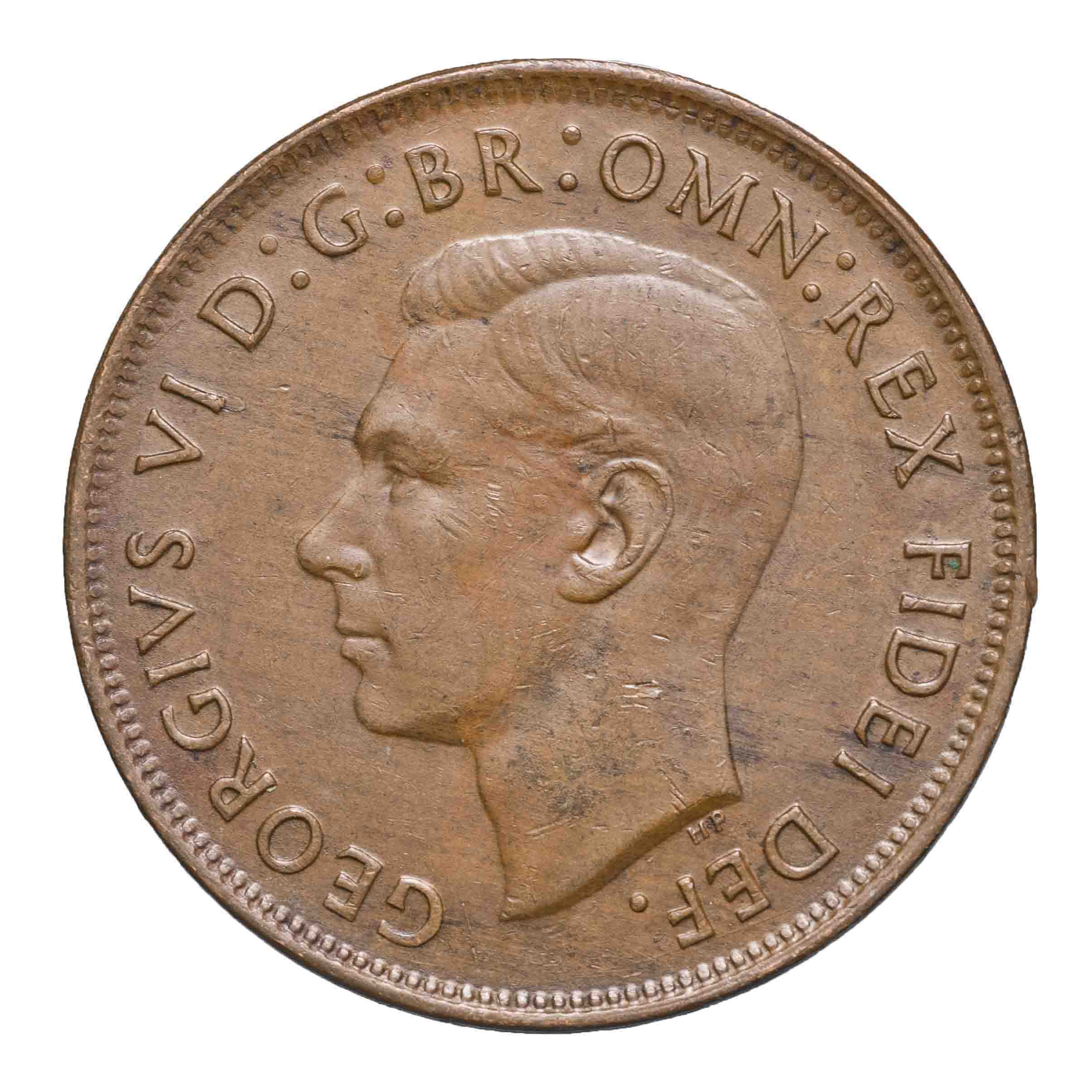 1952 Penny Double Date & Standard Pair Fine-Very Fine - Image 5