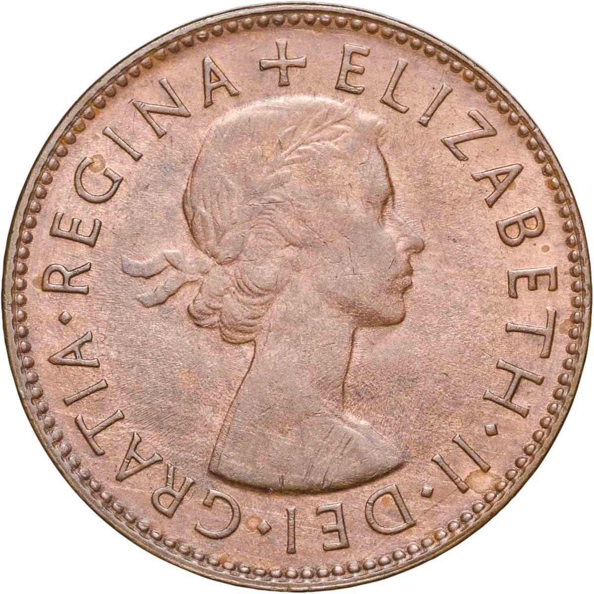 1953-59 Halfpenny 4-Coin Set Extremely Fine-about Uncirculated - Image 4
