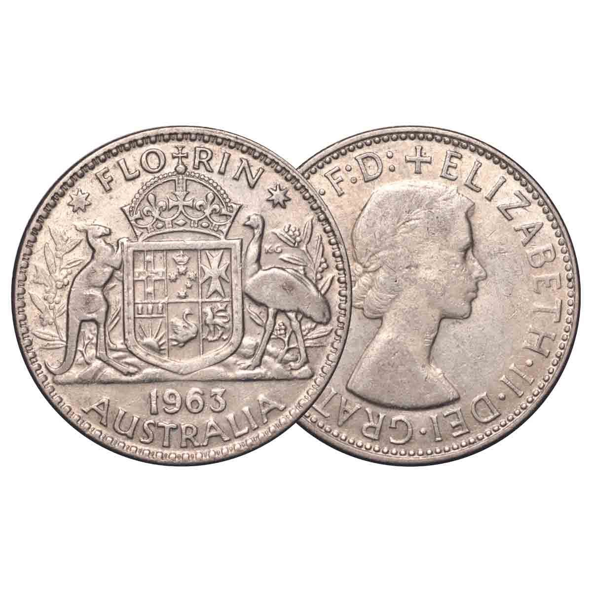Australia Elizabeth II 1953-64 Very Fine-Extremely Fine 6-Coin Set - Image 5