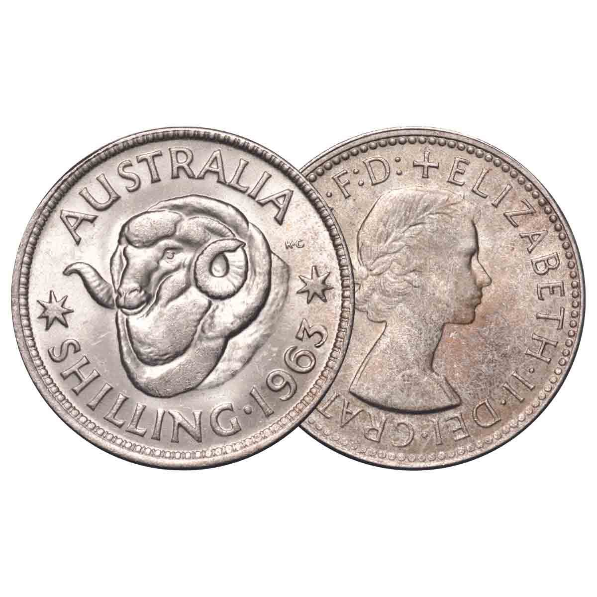Australia Elizabeth II 1953-64 Very Fine-Extremely Fine 6-Coin Set - Image 7
