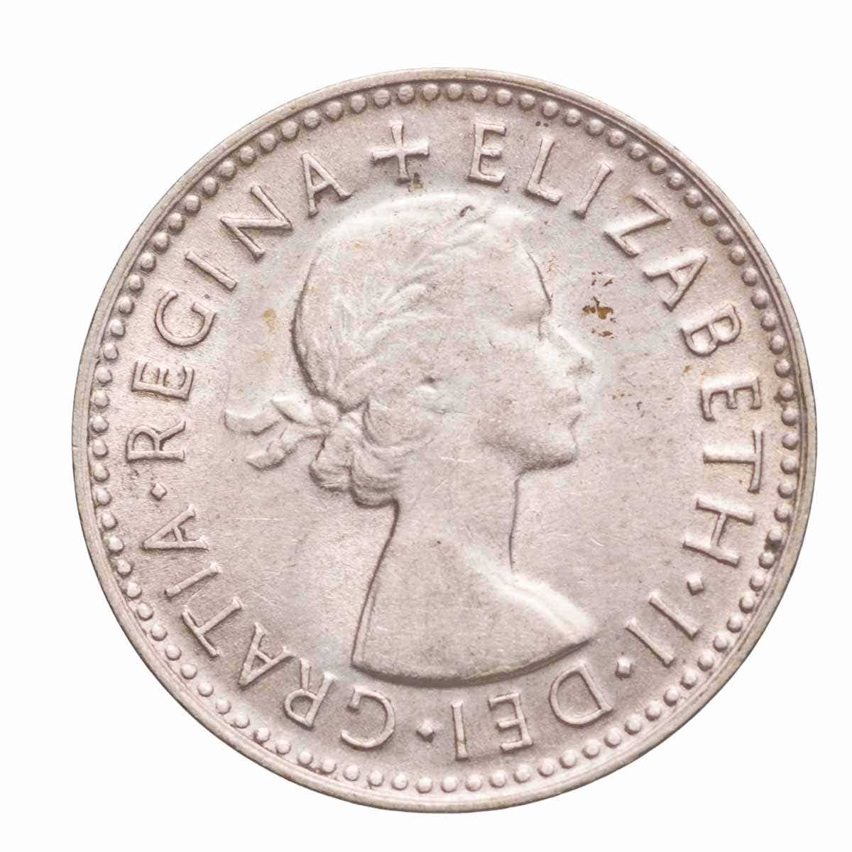 1953 Threepence about Uncirculated - Image 2