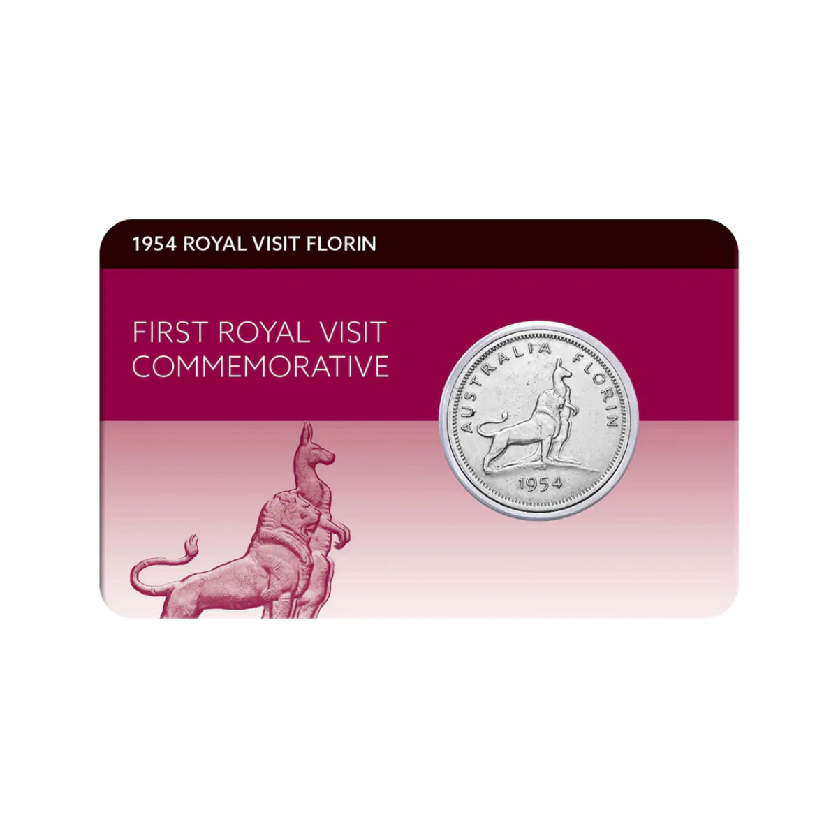 1954 Royal Visit Florin Fine to Very Fine Coin Pack