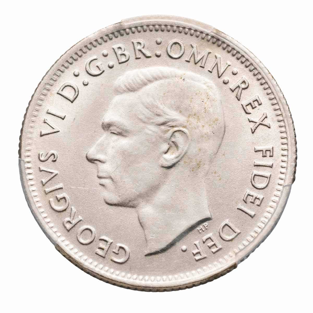 1955 Shilling PCGS MS65+ (Gem Uncirculated) - Image 2