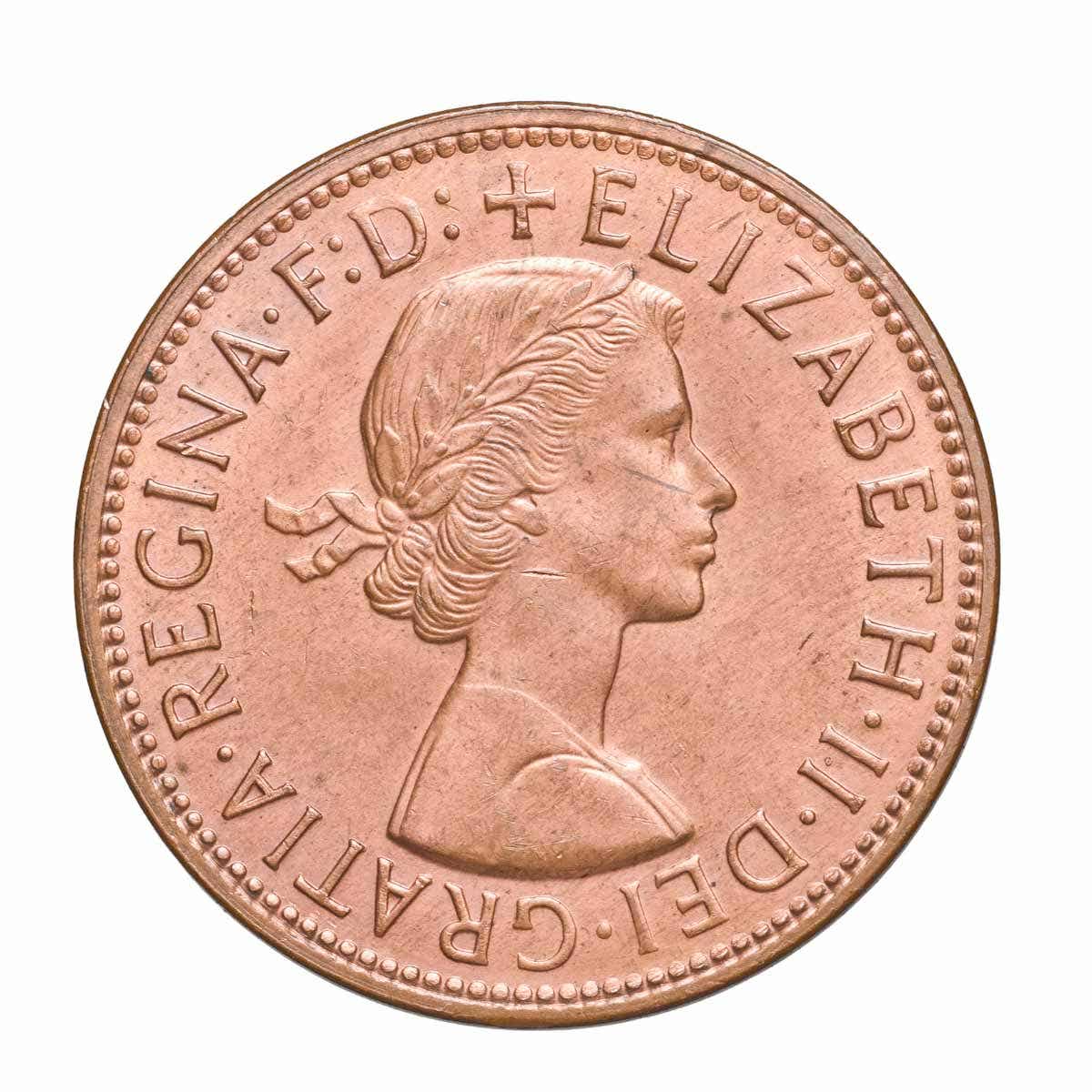 1955Y Penny Uncirculated - Image 2
