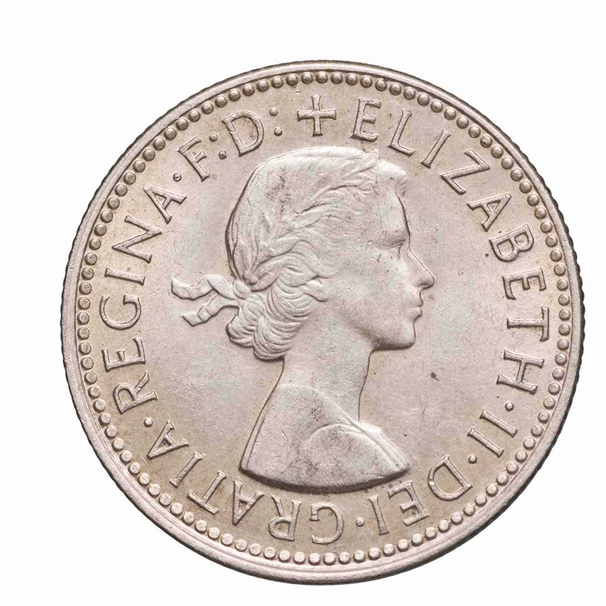 1956 Shilling about Uncirculated - Image 2