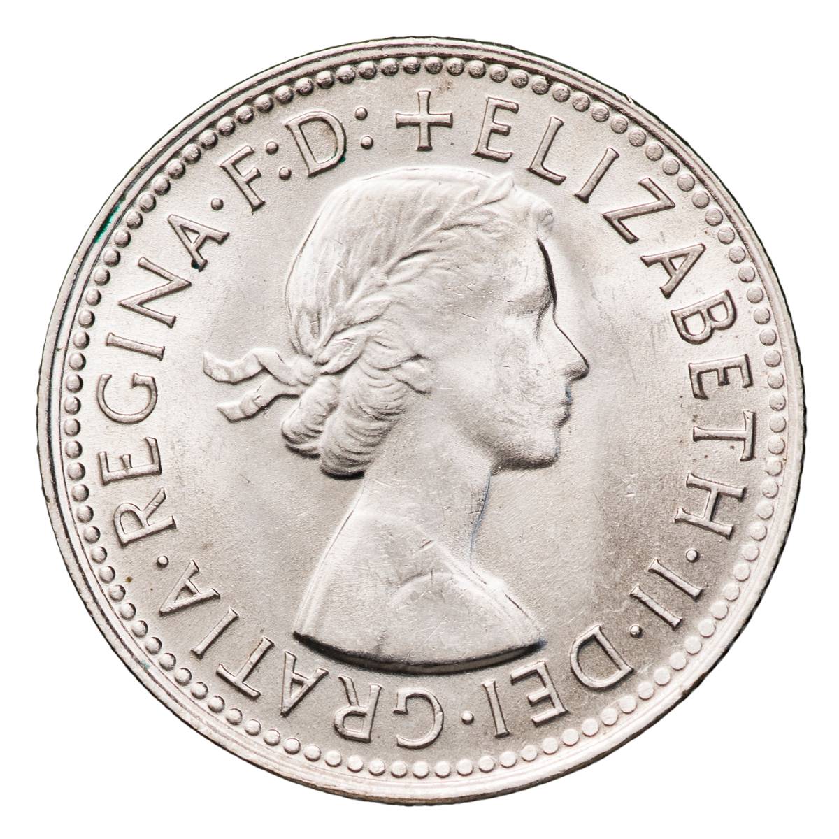 Australia Elizabeth II 1956 Shilling Uncirculated - Image 2