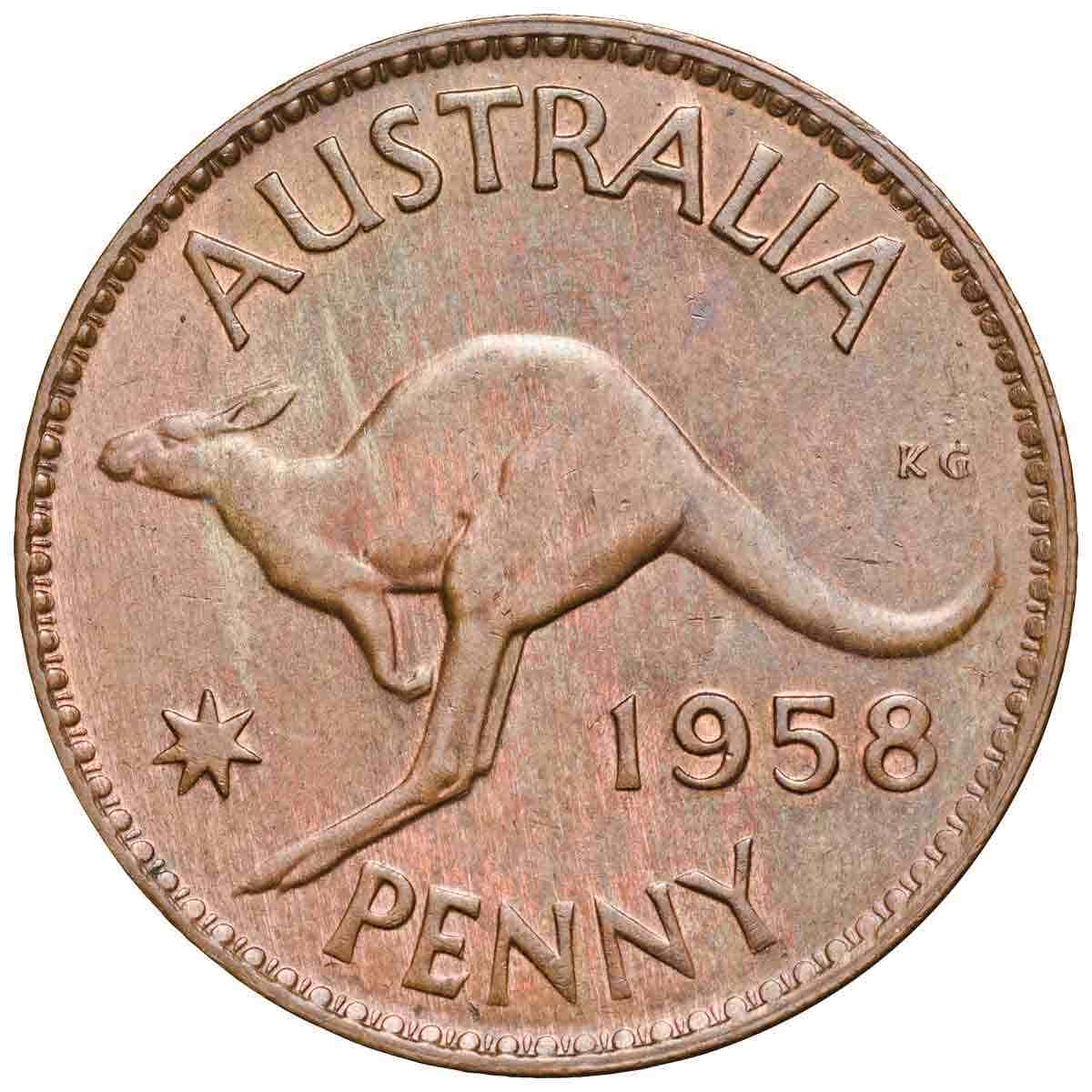 1958 Penny Uncirculated