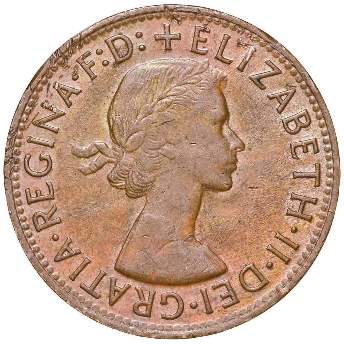 1958Y Penny Uncirculated - Image 2
