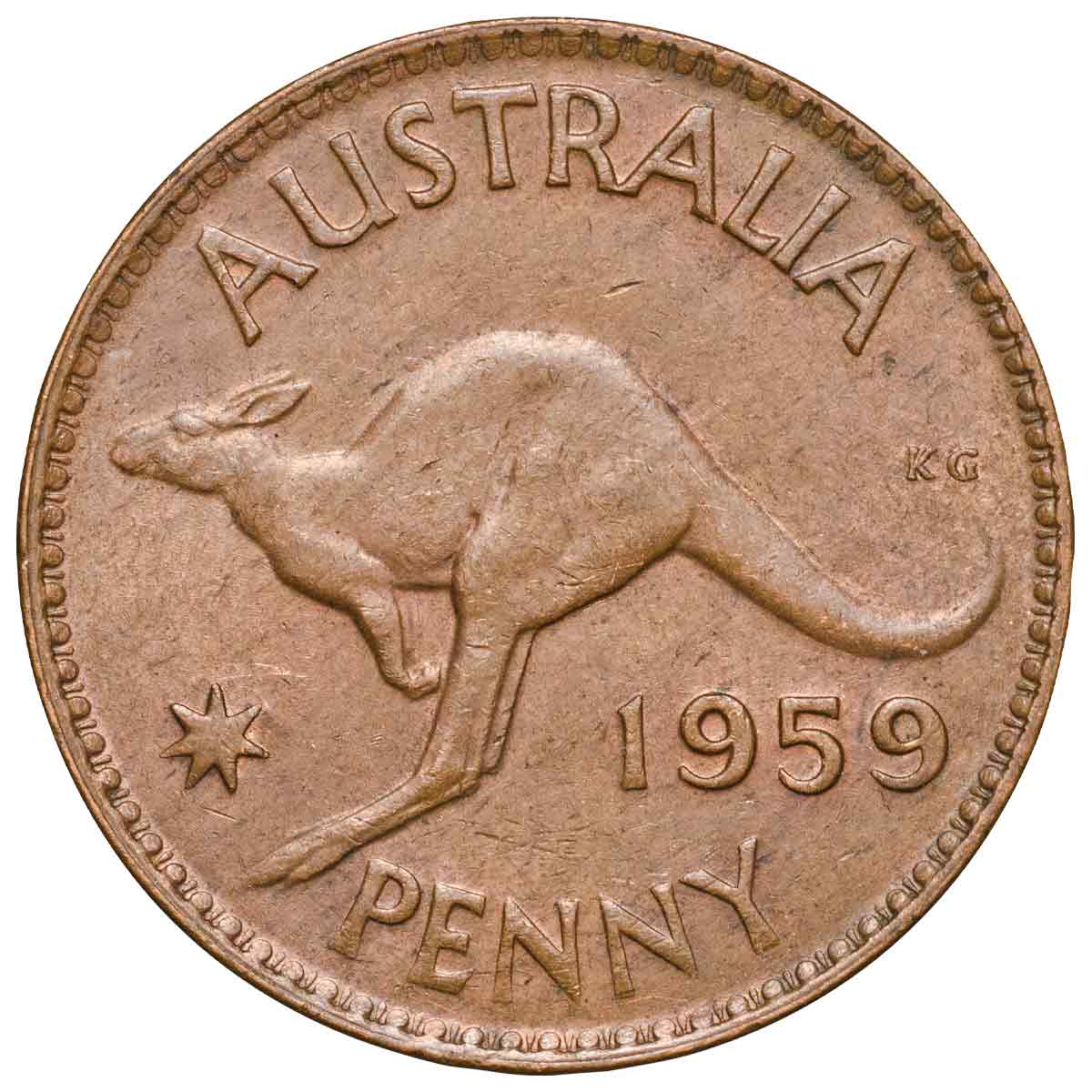 1959 & 1959Y Penny Pair Extremely Fine-about Uncirculated - Image 4