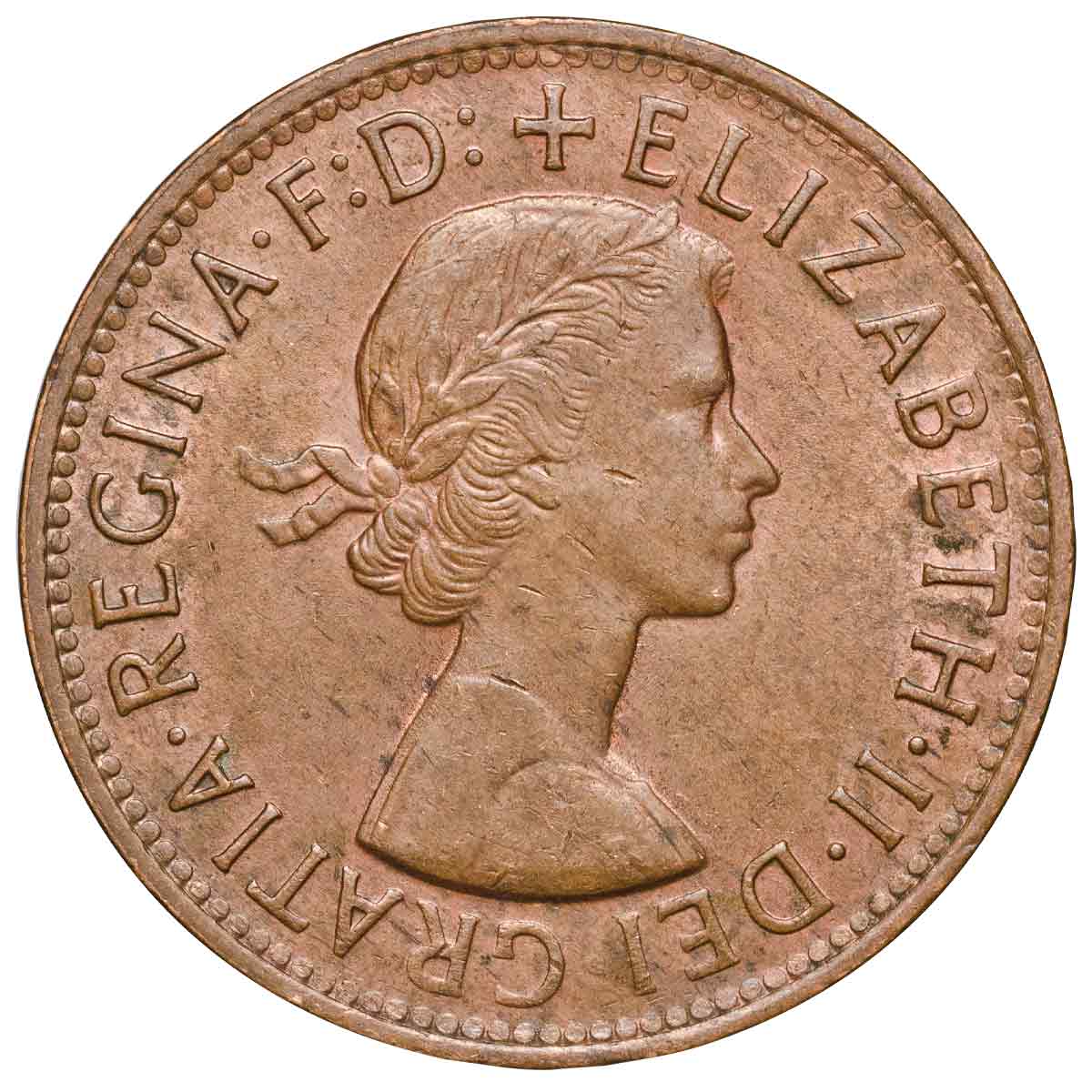 1959 & 1959Y Penny Pair Extremely Fine-about Uncirculated - Image 5