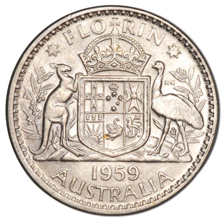 1959 Florin Brilliant Uncirculated