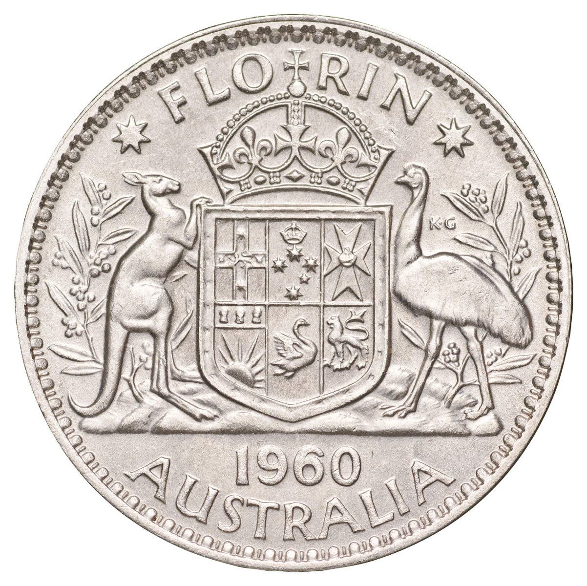 1960 Florin Uncirculated