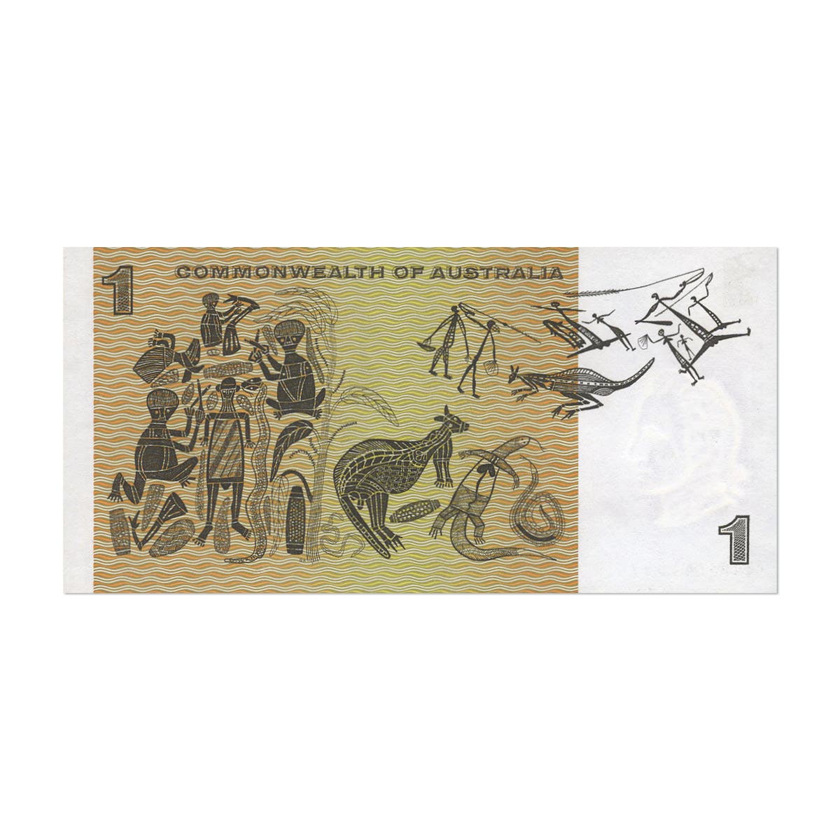 Australia 1966 $1 R71 Coombs/Wilson AAA 1st Prefix Uncirculated Banknote - Image 2