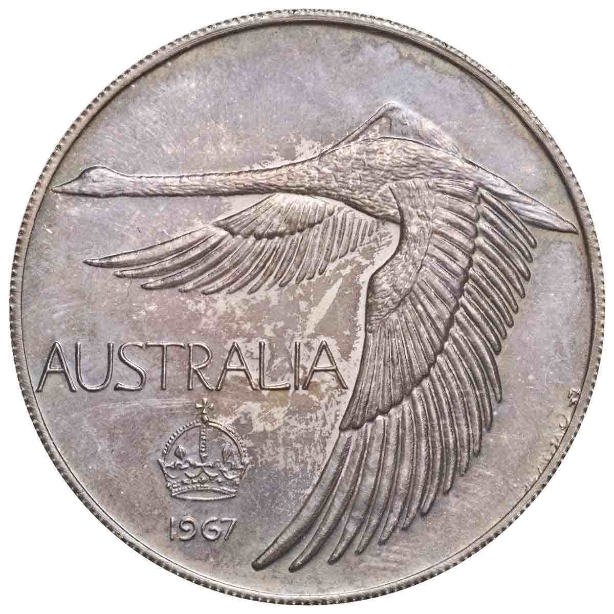 1967 $1 Goose Pattern Choice Uncirculated