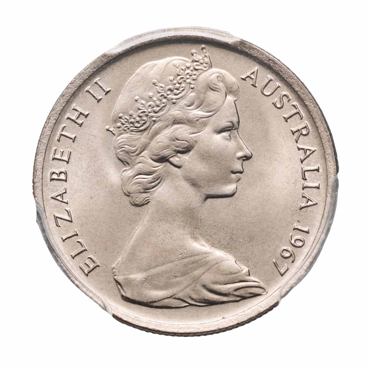 Australia 1967 5c PCGS MS67 (Gem Uncirculated) - Image 3