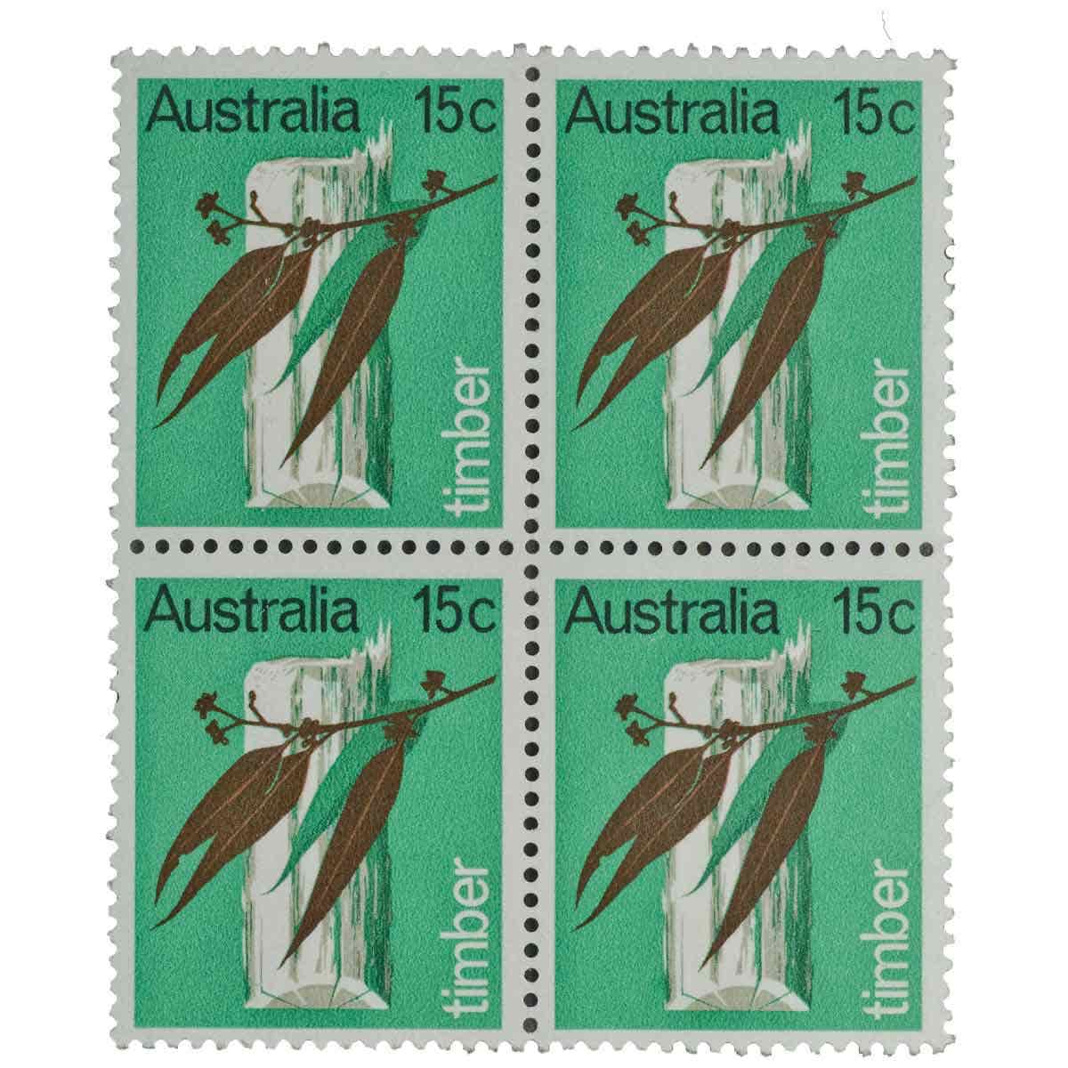1969 Primary Industries Blocks of Four Set of 4 (16 stamps) Mint Unhinged - Image 2