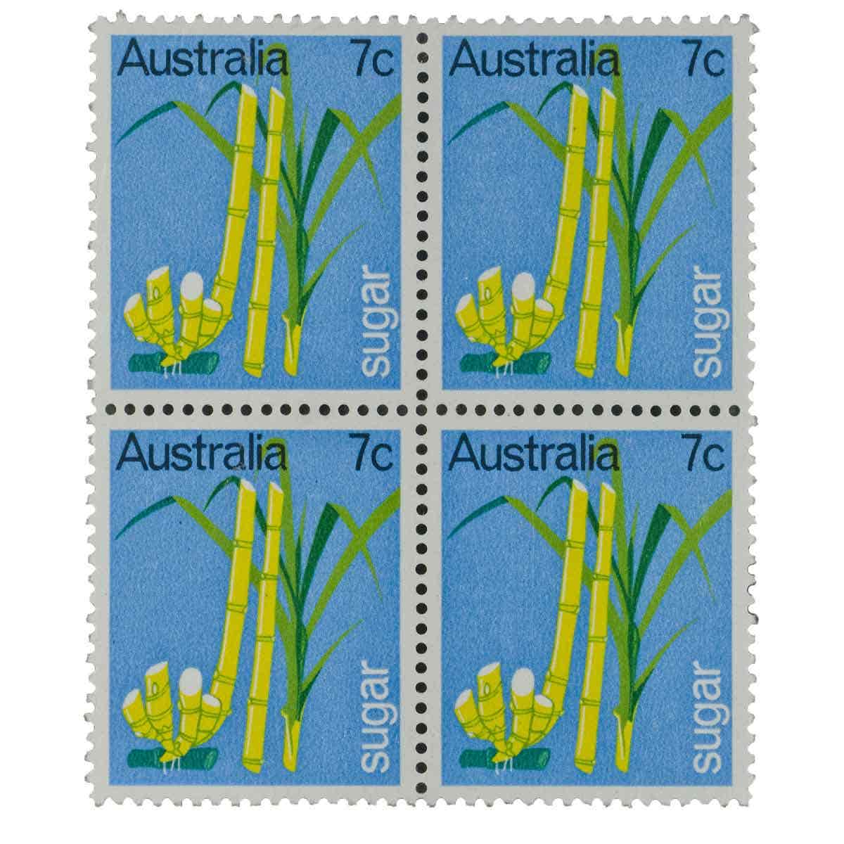 1969 Primary Industries Blocks of Four Set of 4 (16 stamps) Mint Unhinged - Image 3