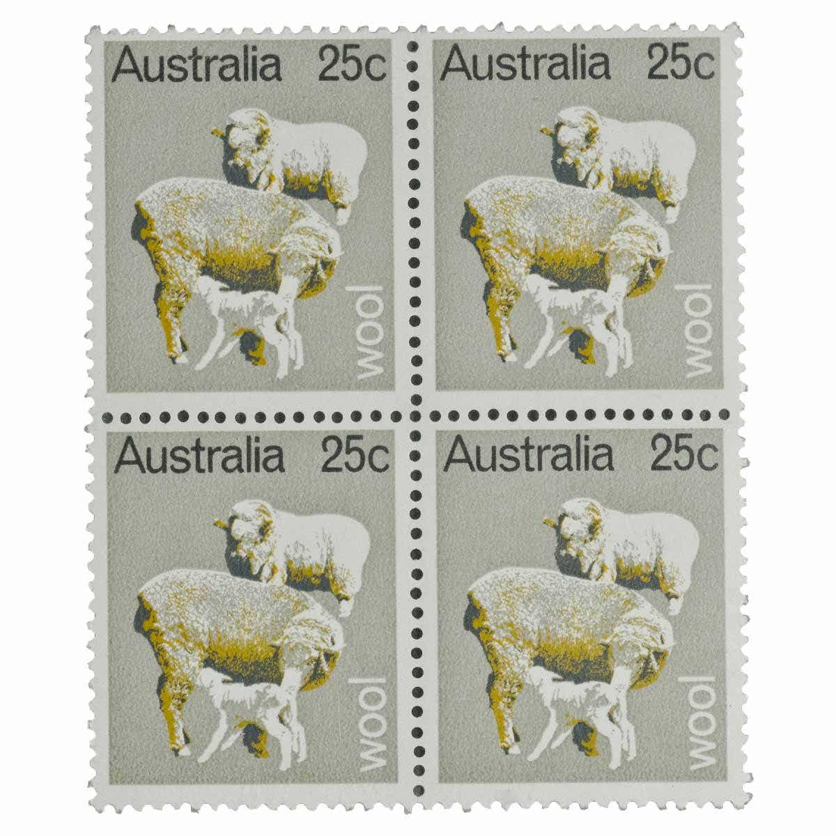 1969 Primary Industries Blocks of Four Set of 4 (16 stamps) Mint Unhinged - Image 4
